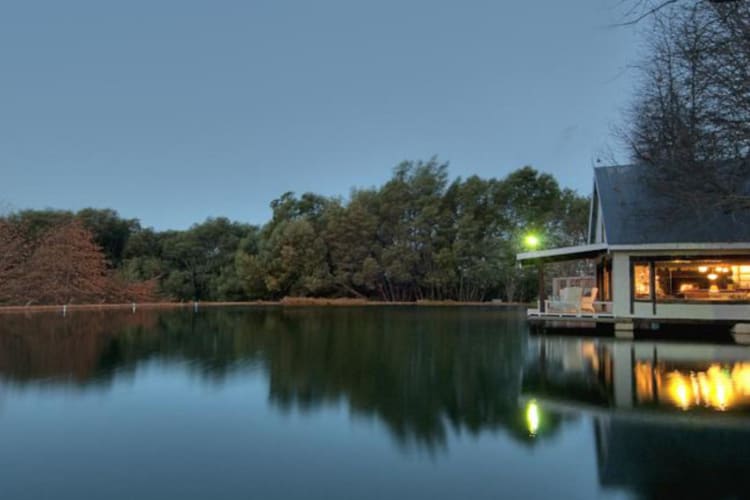 Exterior at night